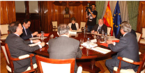 Carlos Camacho se reúne con el ministro de Agricultura, Alimentación y Medio Ambiente