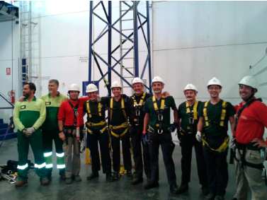 Curso de Seguridad en el trabajo en altura