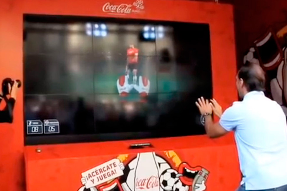 Aplicación Kinect Coca-Cola